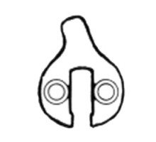 SARGENT  13-0512               Mortise Cylinder Lock Cam, #110, For 1850/4700 Mortise Cylinder Lock