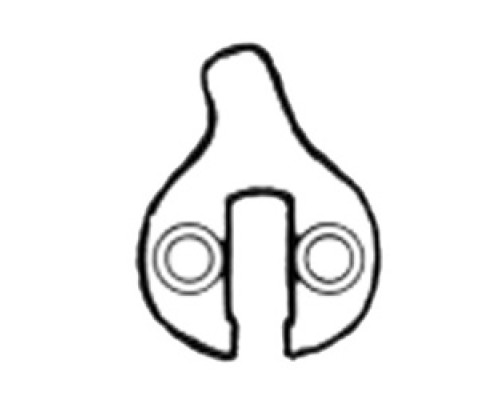 SARGENT  13-0512               Mortise Cylinder Lock Cam, #110, For 1850/4700 Mortise Cylinder Lock