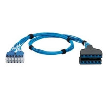 PANDUIT  QPCSDBBBB05               QN SwPt Hns Cat6 28AWG BU BPP-2PTC 5ft