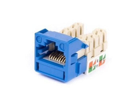 COMMSCOPE UNIPRISE SOLUTIONS  CC0020917/1  UNJ600T- BL              Uniprise UNJ600 Category 6 U/UTP Information Outlet, Blue