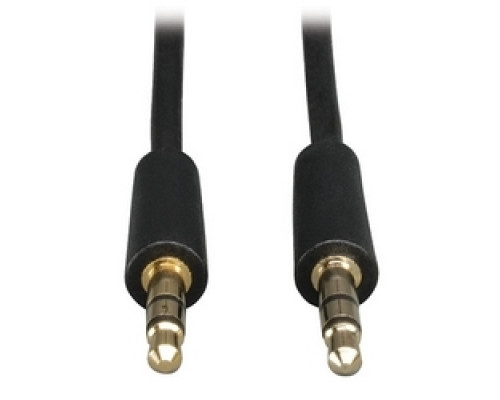 TRIPP LITE P312-015        3.5mm Mini Stereo Audio Cable for Microphones, Speakers and Headphones M/M , 15-ft.