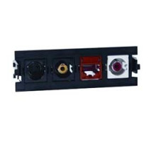 COMMSCOPE SYSTIMAX SOLUTIONS  760032110  MODG2-MGS              G2 Multimedia Outlet Bezel for G2 Modular Shelf