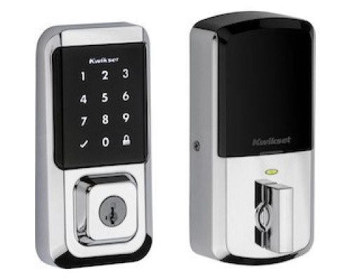 KWIKSET  99390-003               HALO Touchscreen Wi-Fi Smart Lock in Polished Chrome