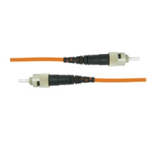 COMPULINK  STCSTCD4               2-Fiber Jumper 13.1ft / 4m 62.5 micron multimode ST to ST ceramic tip, Premium Performance OM1