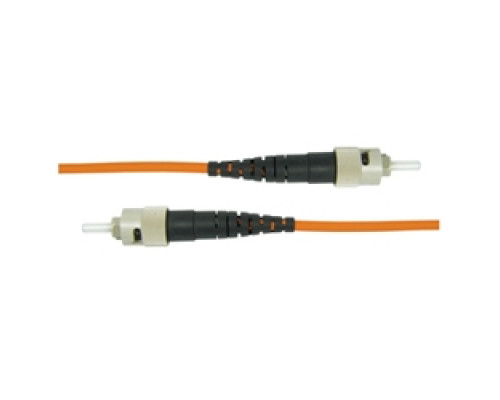 COMPULINK  STCSTCD4               2-Fiber Jumper 13.1ft / 4m 62.5 micron multimode ST to ST ceramic tip, Premium Performance OM1