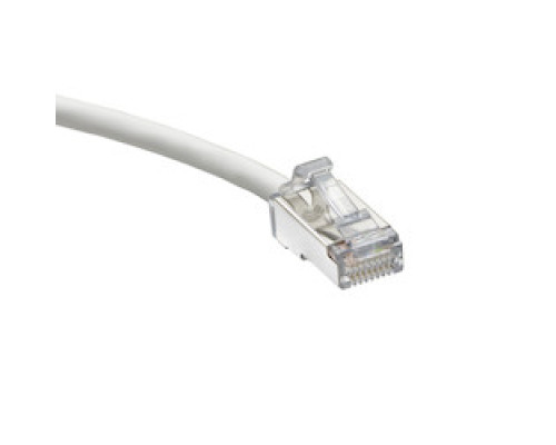LEVITON  H6A10-15W               PATCH CORD MOD 28-4PR STRD FTPCAT6A T568A/B HIGH-FLEX 15FT WHITE