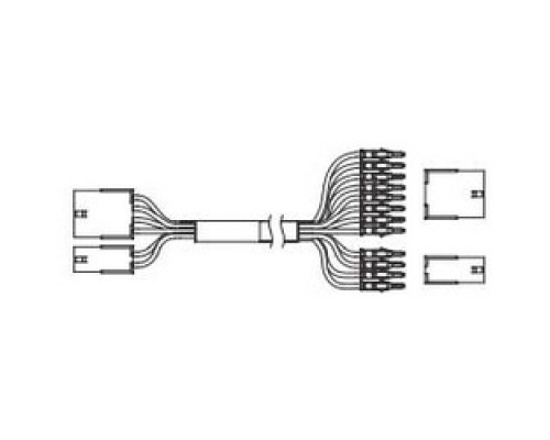 MCKINNEY  QC-C003P  93990              Retrofit Cable, 22 AWG, 12-Conductor, 3