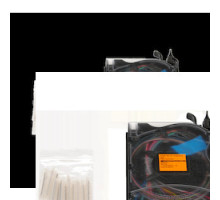 CORNING  EDGE-CS12-AE-P00RJ               EDGE Splice Cassette12 F, LC duplex, Single-mode UPC, Ribbon, Straight Through