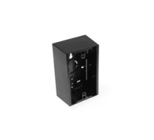 LEVITON  42777-1EA               Surface Mount Backbox, Dual Gang, Black, 1.89