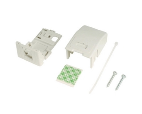 SIEMON COMPANY  MX-SMZ2-20               Surface Mount Box, 2 Openings, ZMAX, Ivory