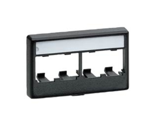 PANDUIT  CFFPL4IG               FurnitureFaceplate 4Pt IG EA