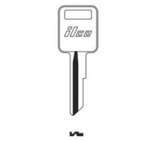 KABA ILCO CORP  1970AM NP A02  RA4              Vehicle Key Blank, Primary, Brass, Nickel Plated, 2 Price Group, For American Motors/Jeep/Renault