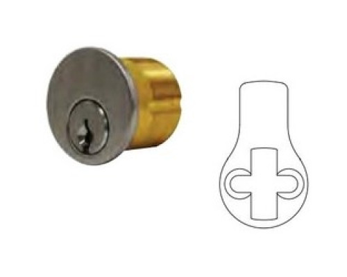 GENERAL LOCK  MC114 SC 26D ST KA2               Mortise Cylinder, Schlage C Keyway, Standard Yale Cam, Keyed Alike, 2-Key Blank, 1-1/4