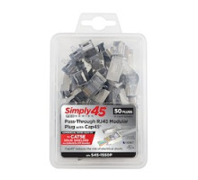 SIMPLY45 LLC S45-1550P        PROSERIES PASS THROUGH  SHIELDED - CAT5E STP   INTERNAL GROUND