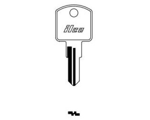 KABA ILCO CORP  1675 NP A03  AA00019682              Key Blank, Brass, Nickel Plated, 3 Price Group, For Armstrong