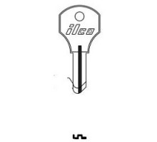 KABA ILCO CORP  S1000T NP A08  AA25036082              Cylinder Lock Key Blank, 5-Disc, Brass, Nickel Plated, 8 Price Group, For Corbin Cabinet Lock