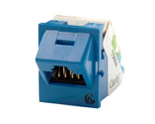 ORTRONICS  TJ645-36               Clarity 6 Angled TracJack, T568A/B, 45 degree, Blue