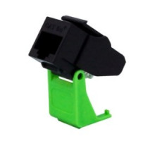 ON-Q/LEGRAND  WP3550BK               Keystone Insert, Snap and Go, Cat 5E, 4-Pair, 26 to 22 AWG Unshielded Twisted Pair Cable, T568A/B Wiring, ABS Plastic, Black