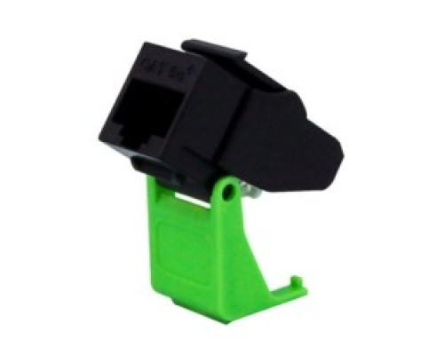 ON-Q/LEGRAND  WP3550BK               Keystone Insert, Snap and Go, Cat 5E, 4-Pair, 26 to 22 AWG Unshielded Twisted Pair Cable, T568A/B Wiring, ABS Plastic, Black