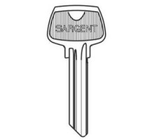 SARGENT  270LN               Cylinder Lock Key Blank, 5-Pin, LN Keyway, For L Series Keyway