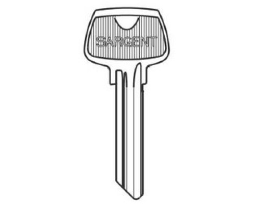 SARGENT  270LN               Cylinder Lock Key Blank, 5-Pin, LN Keyway, For L Series Keyway