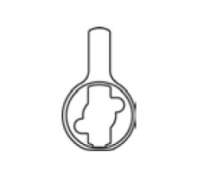 MEDECO HIGH SECURITY LOCKS  CT-Z47               Security Lock Cam, Mortise, Yale After 1982