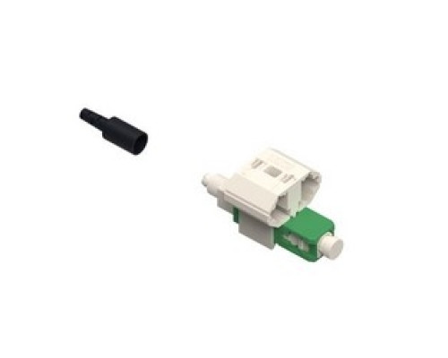 COMMSCOPE ENTERPRISE SOLUTIONS  760184689  SFC-SCF-09-8A-25-PACK              Teraspeed Fiber Qwik II-SC Connector, Field Installable, Angled, Green, 25 Pack
