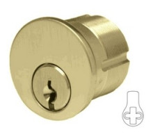GENERAL LOCK  MC114 SX 3 ST KA2               Mortise Cylinder, Schlage CK Keyway, Standard Yale Cam, Keyed Alike, 2-Key Blank, 1-1/4