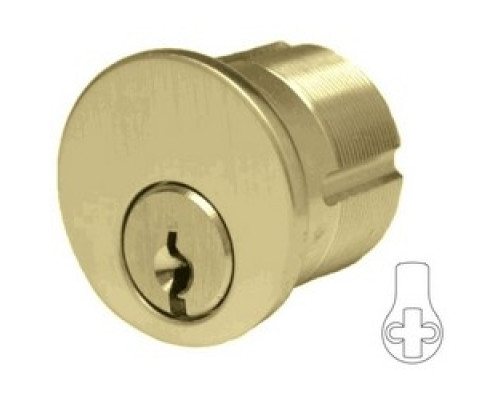 GENERAL LOCK  MC114 SX 3 ST KA2               Mortise Cylinder, Schlage CK Keyway, Standard Yale Cam, Keyed Alike, 2-Key Blank, 1-1/4
