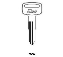 KABA ILCO CORP  YH50 NP A12               Vehicle Key Blank, Brass, Nickel Plated, 12 Price Group, For Yamaha, Bombardier, Can-Am, Polaris, Suzuki Motorcycle