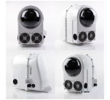 DOTWORKZ  D3-CD               Camera Enclosure, Active Cooling, 110/220 Volt AC, 12 Volt DC, 3 Ampere at 12 Volt DC, 215 Watt at 12 Volt DC