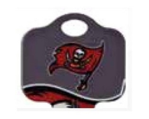 KABA ILCO CORP  KW1-NFL-BUCCANEERS A46               Decorative Key Blank, NFL Team Key, Kwikset/Titan, Buccaneers Logo, KW1 Keyway, 46 Price Group