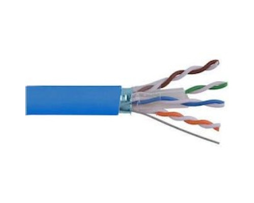 LIBERTY AV  24-4P-P-L6SH-BLU-250               Category 6 F/UTP EN Series 23 AWG 4 Pair Shielded Cable Reel, Blue, 250 ft