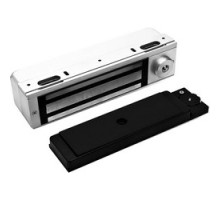DYNALOCK CORP 3101C-US28        3101C Series Delay Egress System Magnetic Lock, 12 Volt DC, 24 Volt AC Auto-Sensing Input , 1500 lb Holding Force, Satin Aluminum With Clear Anodized