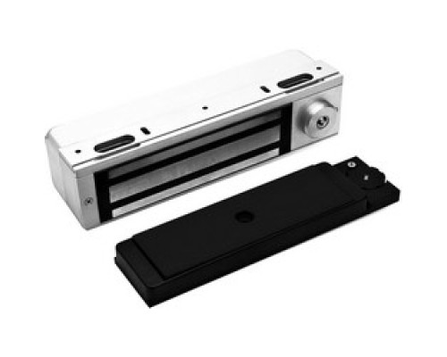 DYNALOCK CORP 3101C-US28        3101C Series Delay Egress System Magnetic Lock, 12 Volt DC, 24 Volt AC Auto-Sensing Input , 1500 lb Holding Force, Satin Aluminum With Clear Anodized