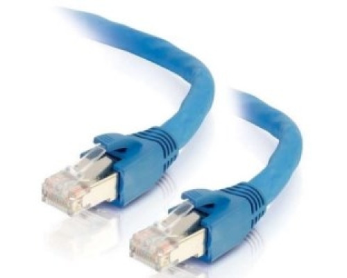 C2G  CG43170  CG43170              Ethernet Network Patch Cable, Snagless, SSTP, Cat 6, RJ45 Male to RJ45 Male, 4-Pair 23 AWG Solid Conductor, 150’ Length, Blue