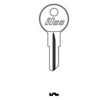 KABA ILCO CORP  1098X NP A08  AA28302162              Vehicle Key Blank, Brass, Nickel Plated, 8 Price Group, For B and S/Strattec, General Motors