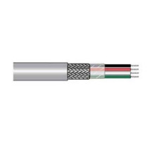 ALPHA WIRE  1736C SL001               Communication-Control-Industrial-Cable, Communication-Control, 2 Conductor, 22 AWG, Braid, 300 V, PVC Jacket, PVC Insulation, 0.189 Jacket Diameter, 0.02 Jacket Thickness, 7/30 Stranding