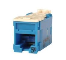 ORTRONICS  HDJ5E-36               HD JACK,CAT5E,CLARITY,T568A/B 8POS,BLUE,180DEG