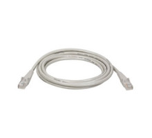 TRIPP LITE N001-010-GY        Cat5e 350MHz Snagless Molded Patch Cable RJ45 M/M - Gray, 10-ft.