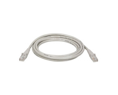 TRIPP LITE N001-010-GY        Cat5e 350MHz Snagless Molded Patch Cable RJ45 M/M - Gray, 10-ft.