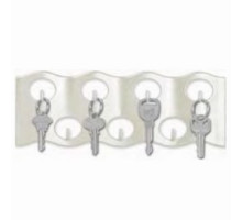 LUCKY LINE PRODUCTS INC  60700               Wavy Key Rack, 3-1/4