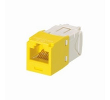 PANDUIT  CJ688TGYL               Mini-Com UTP RJ45 Cat 6 TG Jack Module Yellow