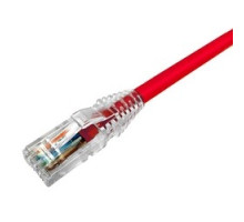 COMMSCOPE UNIPRISE SOLUTIONS  UC1BBB2-07F001  UC1BBB2-07F001              Uniprise Category 6 U/UTP Patch Cord, RJ45 to RJ45, 4-pair, Non-Plenum, red jacket, 1 feet