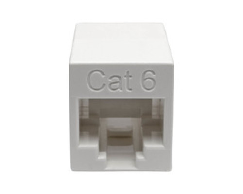 TRIPP LITE N234-001-WH        CAT6 STRAIGHT-THROUGH MODULAR, COMPACT IN-LINE COUPLER, RJ45 F/F , WHITE