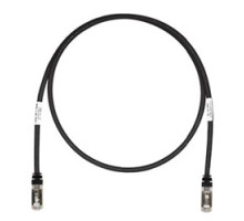 PANDUIT  STP6X50BL               Copper Patch Cord, Cat 6A, Black S/FTP Cable, 50ft