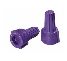 IDEAL INDUSTRIES  30-265               Twister Al/Cu Wire Connector, Model 65, Purple, Box of 100