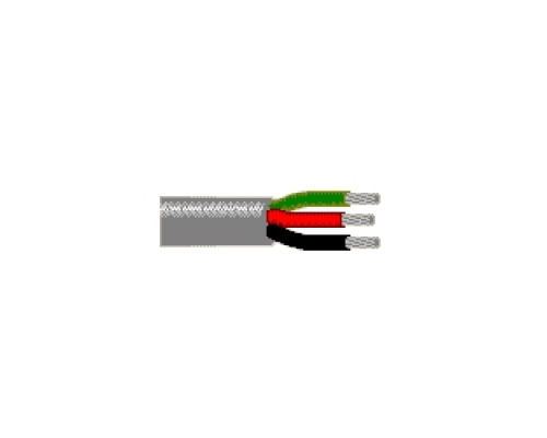 BELDEN  8443 0605000               Multi-Conductor Cable, 3 Conductors, 22 AWG, 7x30 Strands, Tinned Copper, PVC Insulation, PVC Jacket