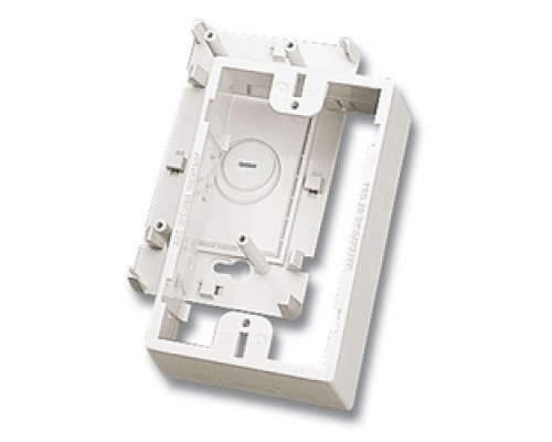 SIEMON COMPANY  CT4-BOX-02               Surface Mount Box, Single Gang, White
