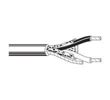 BELDEN BAV  8451 010500               Multi-Conductor - Single-Pair Cable 2 22 AWG PP Shield PVC FR Black